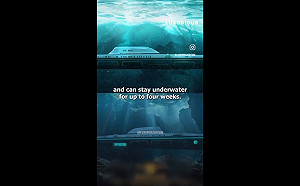 (影) 有錢人都這麼玩! 奧地利推「豪華私人潛艇」售590億！ 波蘭「飛天摩托車」引關注