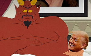 「生殖器太小」遭撒旦拒絕！《南方公園》開季猛虧川普 白宮暴走怒罵低俗