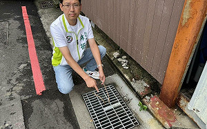 (影)台中假水溝再現！林祈烽痛批：盧秀燕請假搞政治 市政放水流