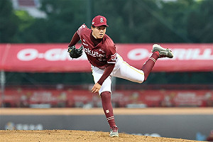 桃猿延長賽投手消耗多　林子崴上一軍暫定長中繼