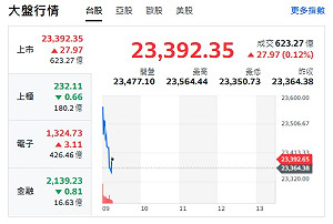 台股開盤》台積帶頭衝 大盤漲百點拉回 續強轉強股看這些