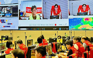 豪雨應變中心一級開設  陳其邁籲市民提防致災性豪雨