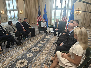 才簽協議歐盟就說付不出6千億美元! 武裝烏計畫遭反彈 歐爾班 : 川普拿「她」當早餐.....