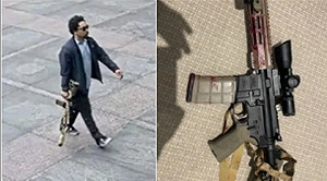 (影) 曼哈頓血案影片曝光！防彈衣槍手突襲商業大樓5死 民眾驚惶逃生