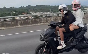 機車雙載上國道自屏東飆到台南！網轟「國道猴」 警方循線逮到人了