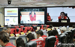 賴總統召開視訊會議了解各縣市災情  黃偉哲感謝中央關心與支援