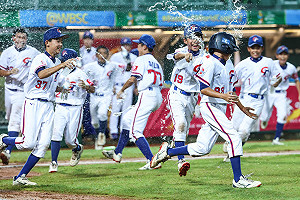 U12世界盃棒球賽台灣展韌性 靠再見觸身球保送勝墨