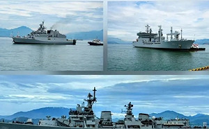 印度跟中國來硬的! 3艦編隊高調入南海 挑戰「珍珠鏈戰略」達成4目標