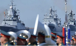 聖彼得堡閱兵節臨時喊停! 疑懼烏無人機威脅 俄海軍現況引揣測