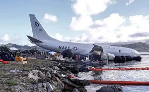 修復成本太高了！在夏威夷衝出跑道泡水2週 美海軍著手拆解P-8A