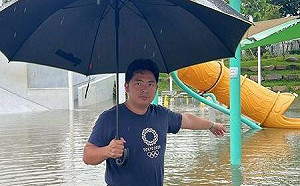 滯洪公園變「積水池」！台中豪雨驗收防洪設施 民眾轟形同虛設