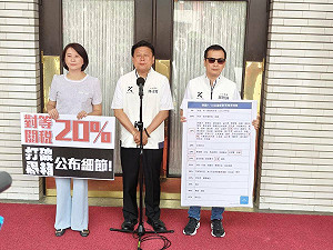 傅崐萁籲朝野團結、共抗美國20%關稅衝擊