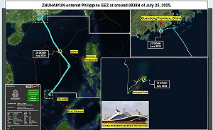 北釣996、向陽紅10、珠海雲等3中國科研船傳直闖菲律賓EEZ