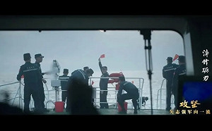 (影) 誰怕死誰就輸了! 外船衝仁愛礁亮槍又潑不明液體 中國海警6分鐘制伏