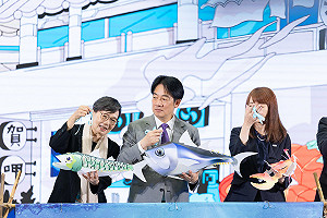 出席美食展 賴清德:台灣是民主社會激盪各種創新味道