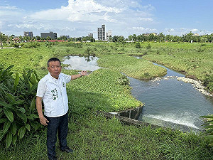 台中暴雨農田成水鄉澤國 滯洪池竟滴水未收 何文海：暴露治水隱憂