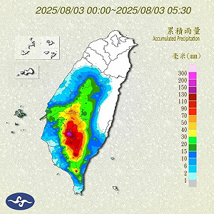 大雷雨轟10縣市「超大豪雨」炸台南、高雄、屏東 又有8級強風來襲