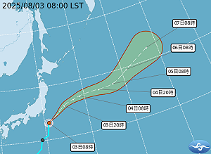 輕颱「白鹿」生成!不登陸但助攻西南氣流 南部雨勢將擴大