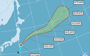 輕颱「白鹿」生成！不登陸但助攻西南氣流 南部雨勢將擴大