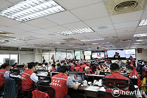 卓揆視訊商討強降雨災情因應  黃偉哲感謝中央重視與支援