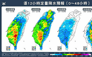 中南部撐住！西南氣流終於要走了　明晚起雨勢緩和