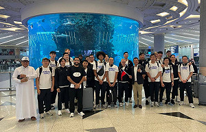 台灣男籃隊抵吉達  爭取亞洲盃分組賽前8強