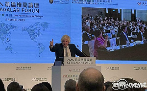 我要向台灣人說支持你們！強生籲民主國家別對北京退縮、與「台灣站在一起」