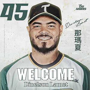 台鋼雄鷹簽下大聯盟級新洋投　譯名為那瑪夏