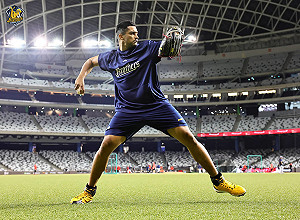 柯威士開始隨隊  平野惠一分享台灣美食很好吃