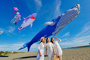 2025旗津風箏節8/9登場  氣墊水樂園清涼一夏