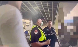 下班擠捷運火氣大!北捷2男推擠爆發全武行  雙方將自行提告
