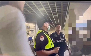 下班擠捷運火氣大！北捷2男推擠爆發全武行  雙方將自行提告