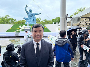 台灣首度出席長崎和平紀念典禮 駐日代表李逸洋嚴斥：中國矮化台灣