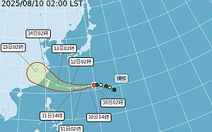 輕颱楊柳路徑二度南修！恐直撲而來「穿越北台灣」時間曝