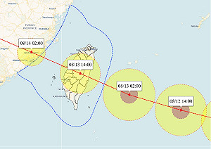 楊柳颱風今面臨「垂直風切」最大考驗!氣象專家研判能撐過 穿台時間點曝