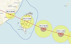楊柳颱風今面臨「垂直風切」最大考驗！氣象專家研判能撐過　穿台時間點曝