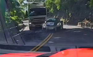 保時捷業務北宜逆向超車爆爭議！公司發聲明遭網砲轟：玩文字遊戲