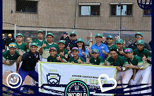 （影）中山國中棒球隊奪世界冠軍 何昱奇：加碼30萬承諾一定兌現