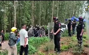 (影) 廣西百濟鎮因風電爆激烈衝突！防暴警強力鎮壓還扔催淚彈 15村民送醫