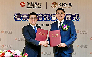 永豐銀行攻百億禮券市場 預收信託規模年增10%