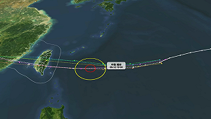 楊柳颱風快閃台灣！週三「台東－南花蓮」登陸 　影響時間曝光