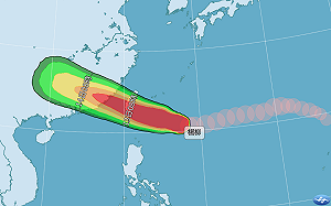 中颱楊柳路徑南修似「小犬颱風」！曾吹17級風、造成18縣市停班課