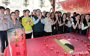 颱風前風神廟辦奏天祈護民安祭天祈願大典  黃偉哲盼風神庇佑守護台南