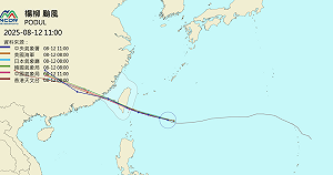 楊柳颱風各國最新路徑一致指向台東！賈新興研判登陸時間點