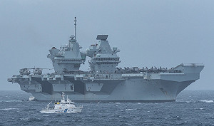 英國「威爾斯親王」抵達橫須賀  挪威海軍艦艇首次部署印太