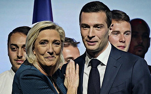 極右翼炫風再起! 勒龐國民革命聯盟民調創歷史新高! 領先馬克宏政黨18％