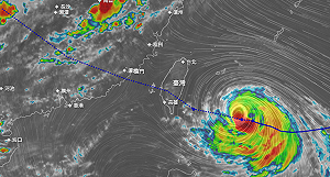 楊柳颱風直奔台灣！暴風圈24小時內觸陸  「這7縣市」達停班課標準