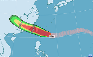 不斷更新》楊柳颱風進逼！雲嘉嘉南高屏花東澎9縣市8/13停班停課