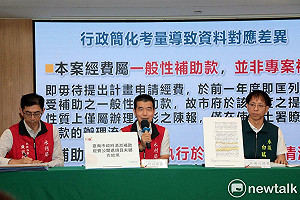 駁斥民眾黨團對治水經費不實指控  南市府指黃國昌「雙標」