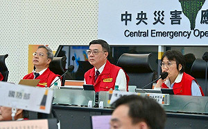 楊柳颱風來襲!卓榮泰:提高警覺掌握災情、即時提供地方政府支援